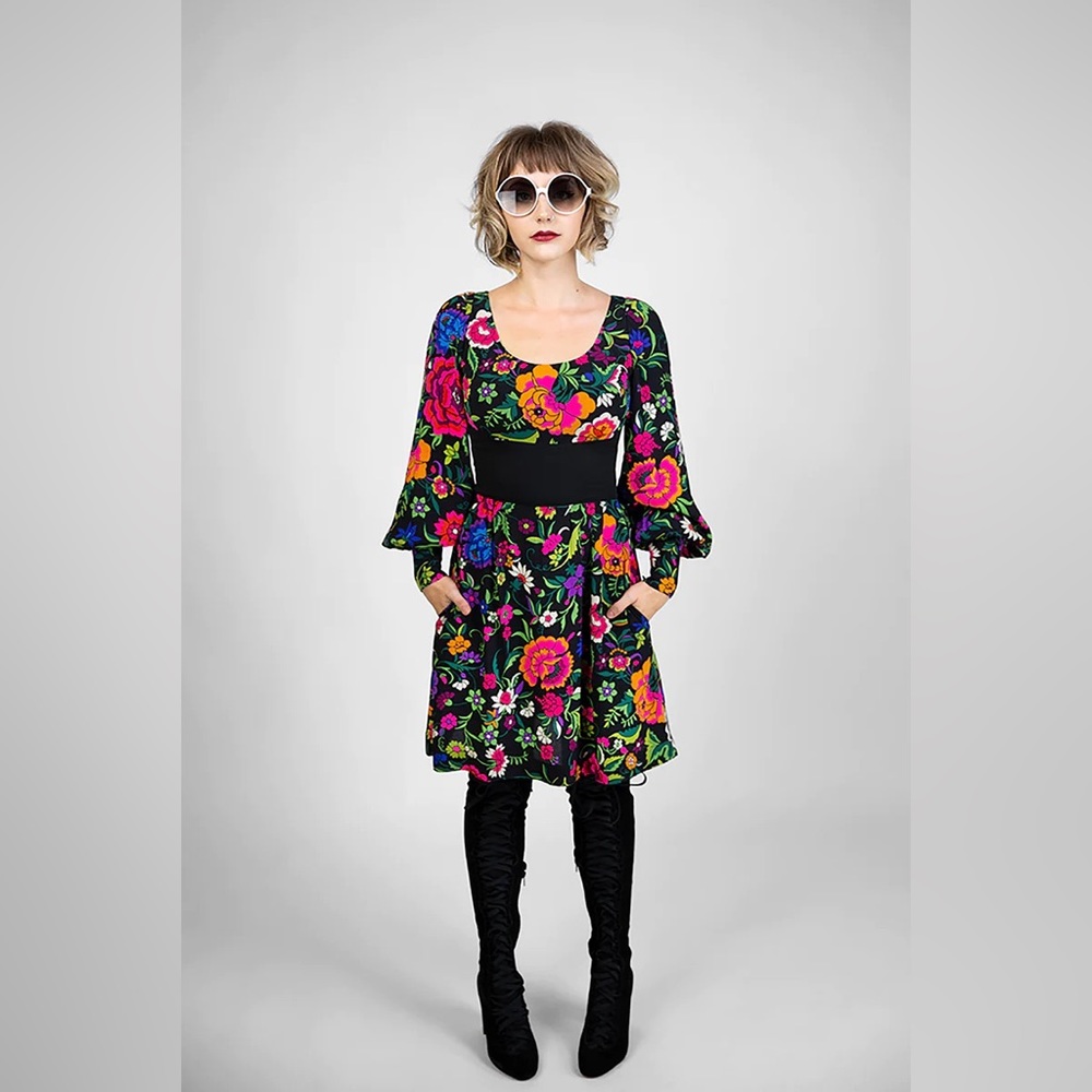 Trashy Diva Marsha Dress Mod Flamenco size 6